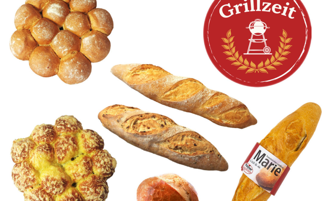 Grillzeit mit leckeren Backwaren von Kayser